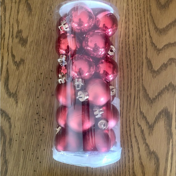 Miniature Wood Metal & Shatterproof Lot of 43 Christmas Tree Ornaments Vintage - Picture 9 of 9